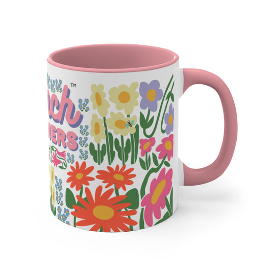 Brunch of Stoners Garden Mug 11oz w/ Pink Accent Mug