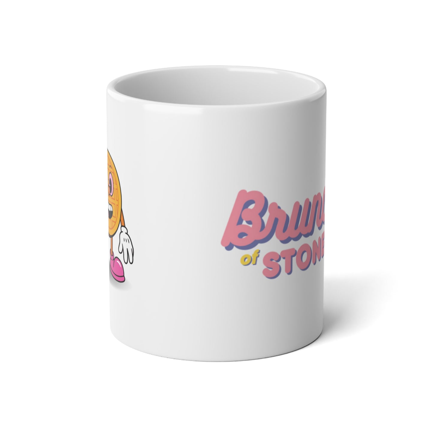 Jumbo Sticky Steve Mug. Woah 20oz!