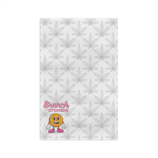 Leaf Pattern Soft Tea Towel