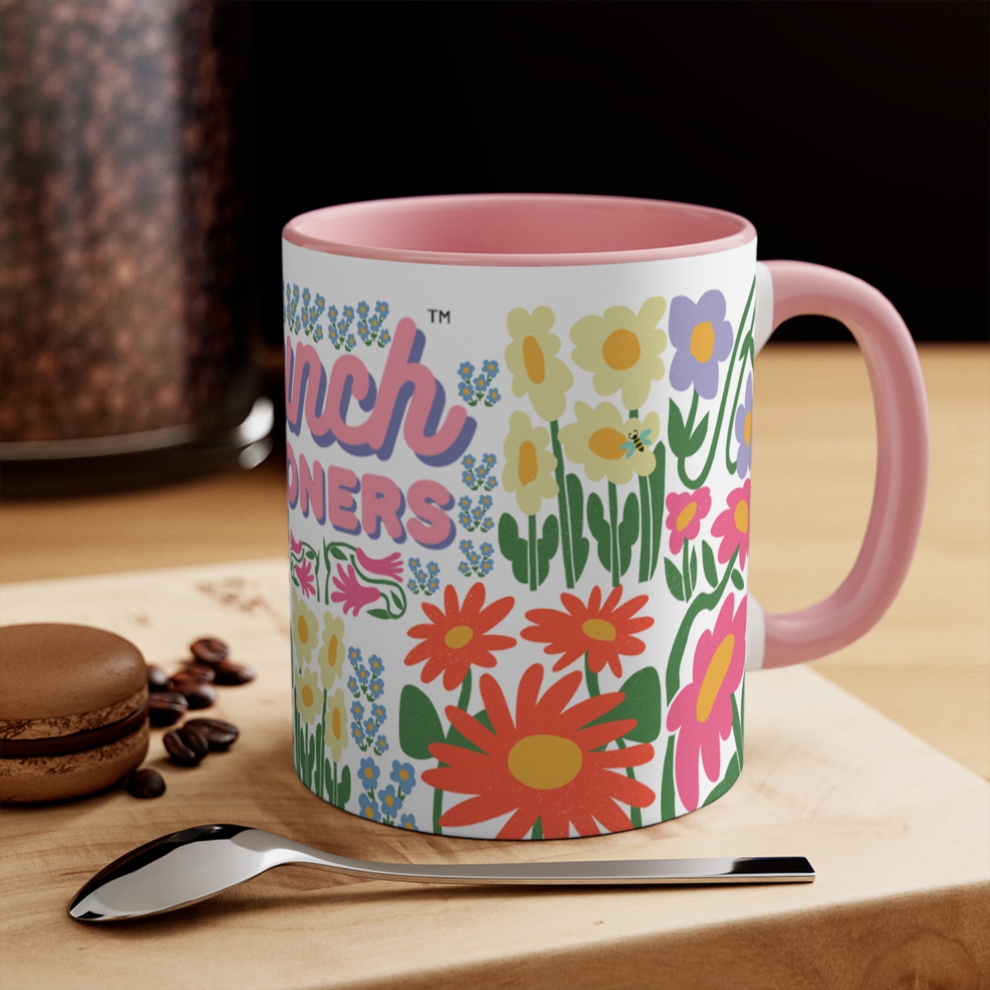 Brunch of Stoners Garden Mug 11oz w/ Pink Accent Mug