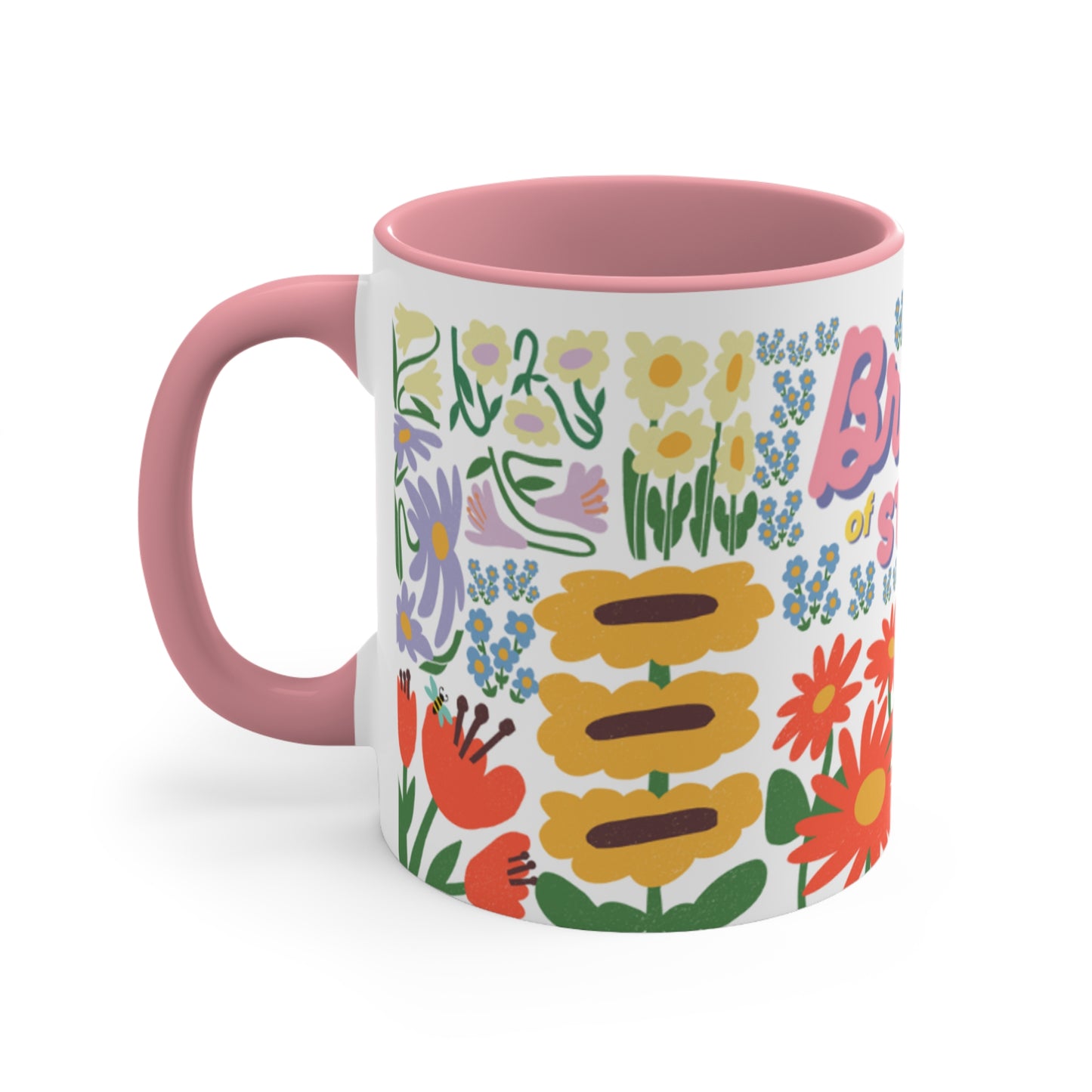 Brunch of Stoners Garden Mug 11oz w/ Pink Accent Mug